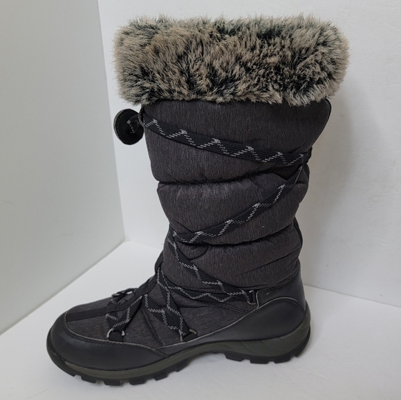 TIMBERLAND CHILLBERG WOMEN BLACK WATERPROOF BOOTS SIZE 8 - Picture 5 of 11